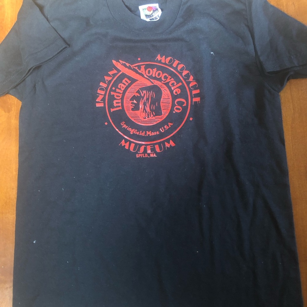vintage 2002-2004 Indian Motorcycle Co. Museum T-shirt